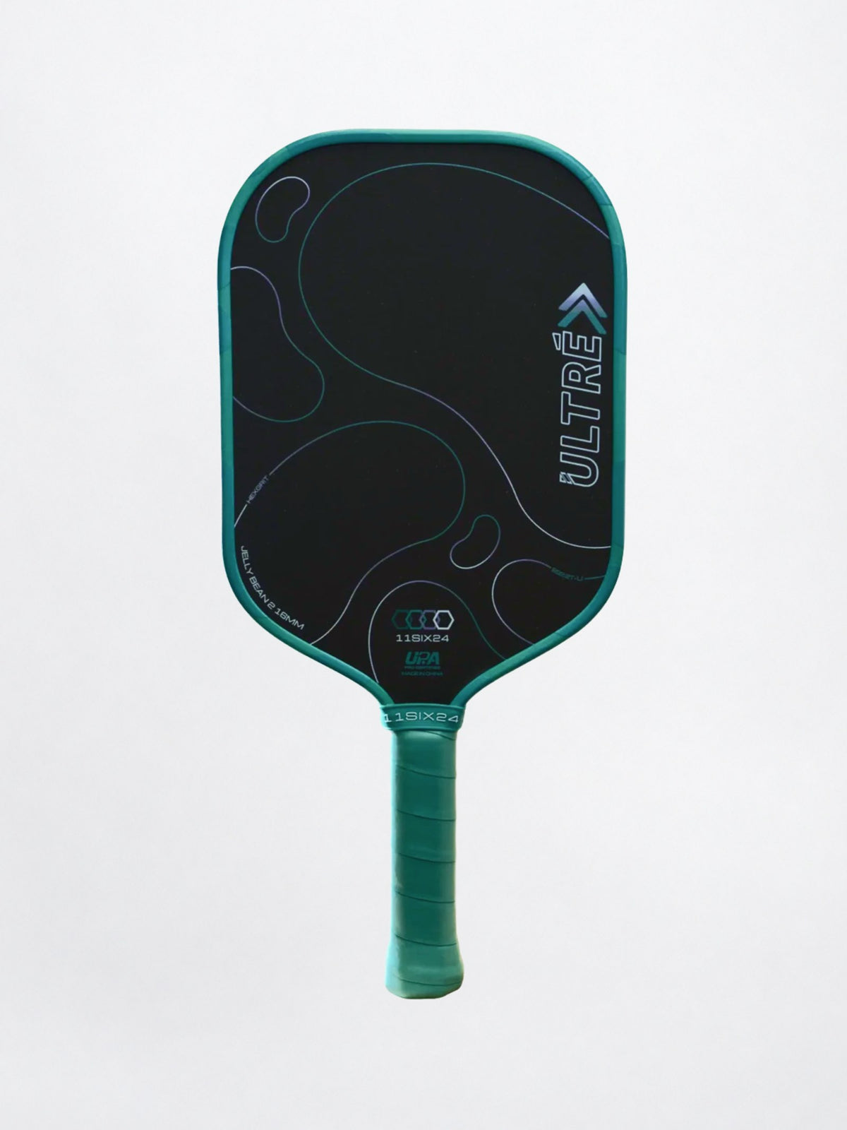 11Six24 Ultré Jelly Bean 2 pickleball paddle in Island Punch, front face