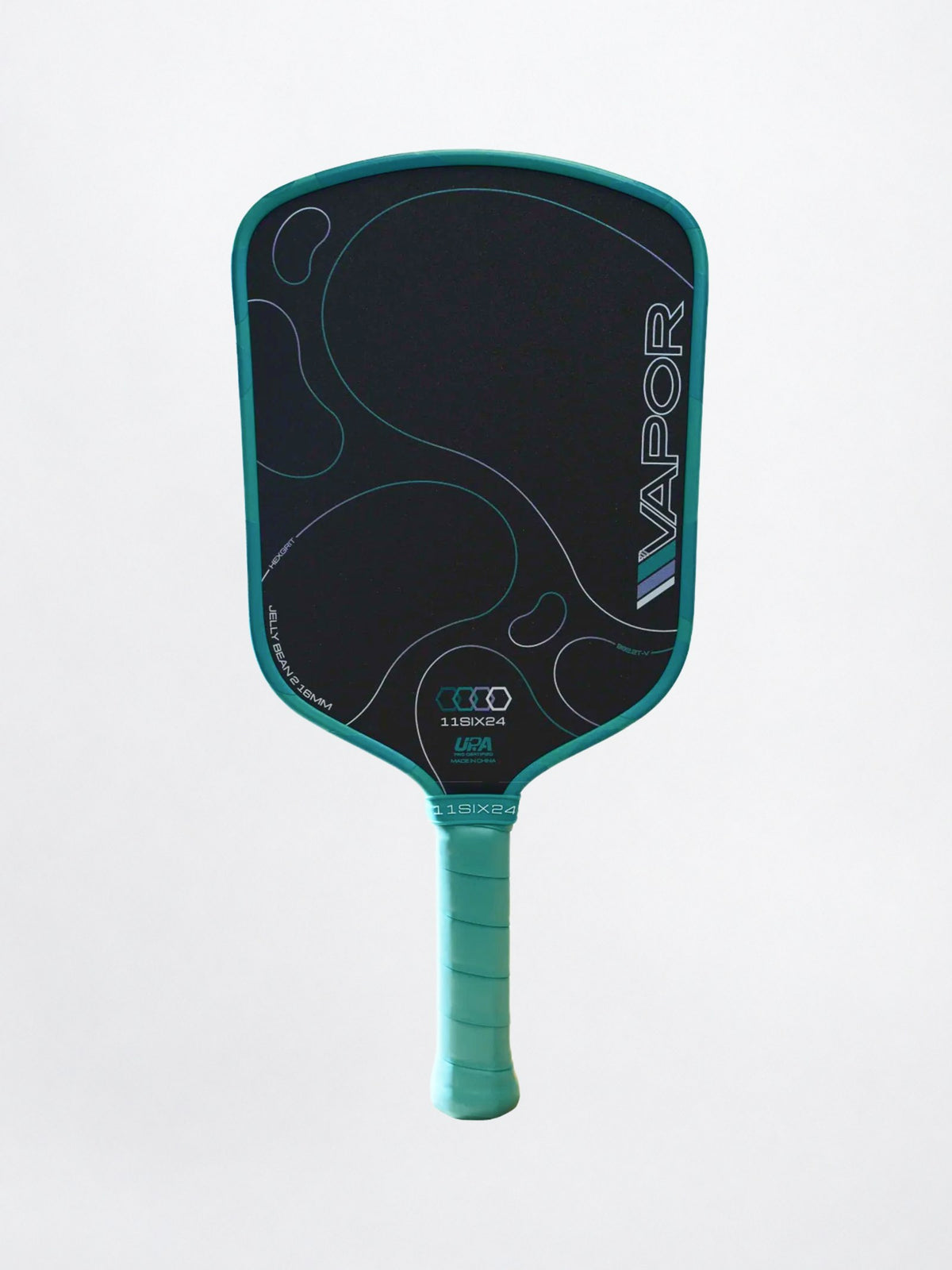 11Six24 Vapor Jelly Bean 2 pickleball paddle in Island Punch, front face