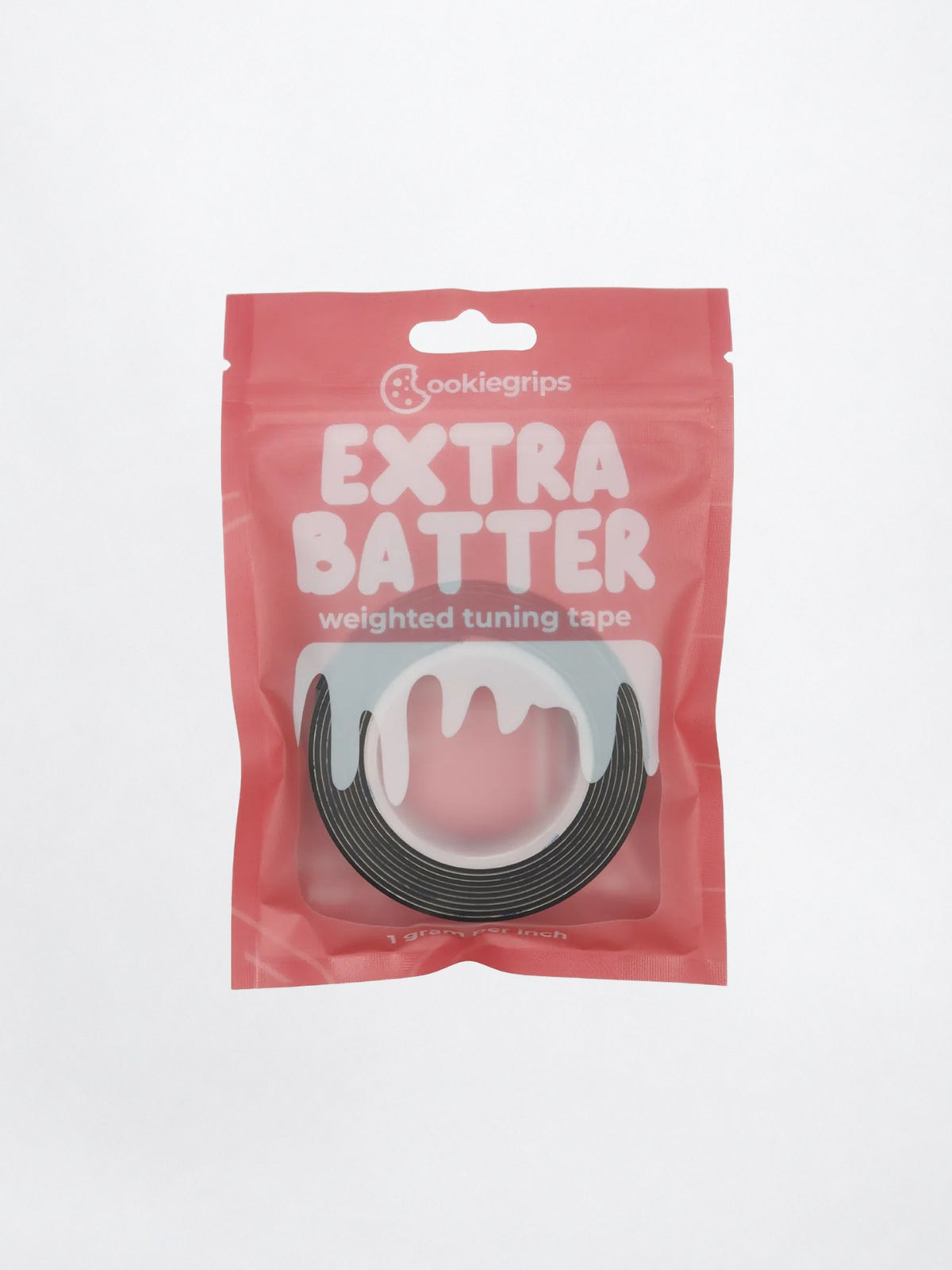 Cookie Grips Extra Batter weighted tuning tape, 1 gram per inch