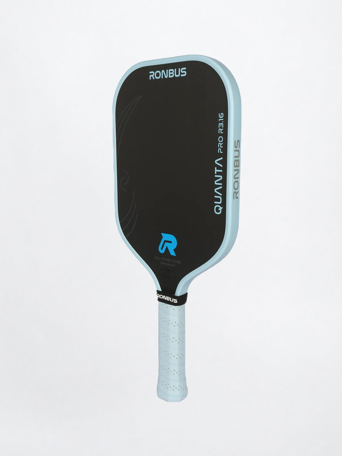 Ronbus Quanta Pro R3 in Light Blue, angled view