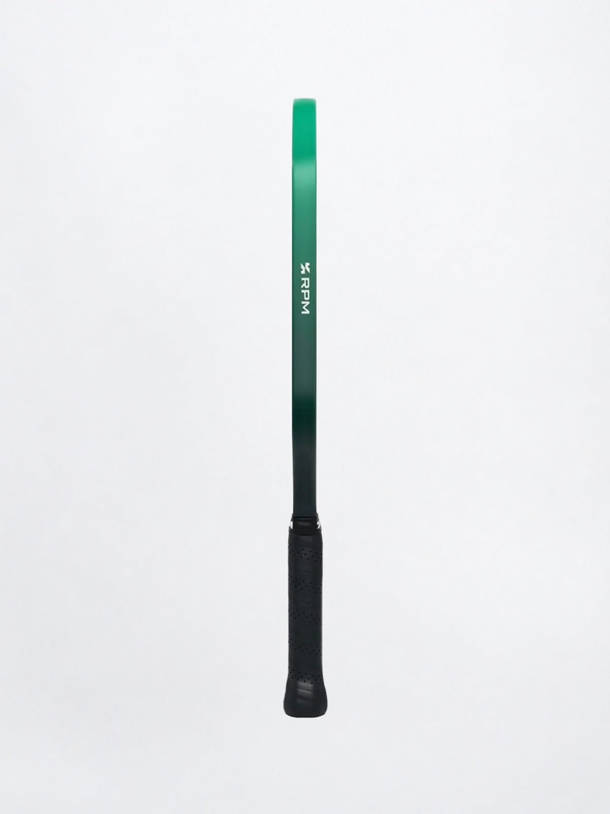RPM Jade 16mm pickleball paddle, edge view