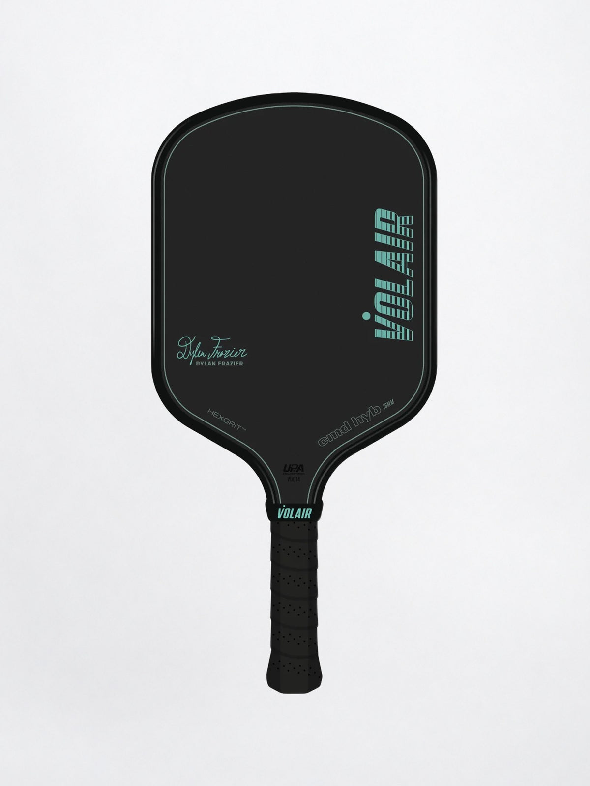 Volair CMD pickleball paddle in Mint, front face